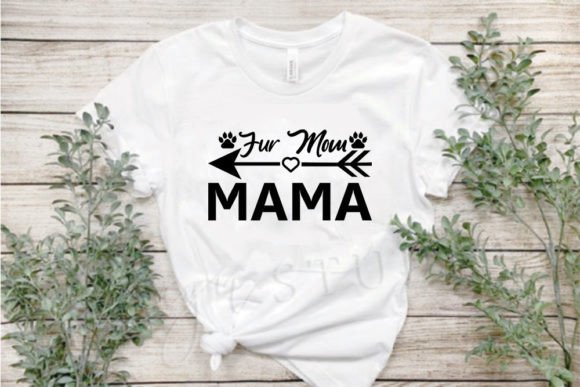 Dog SVG Design, Fur Mom Mama
