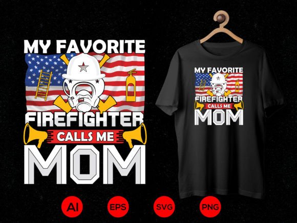 Firefighter T-shirt Design 10