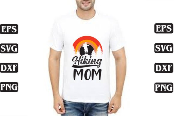 Hiking SVG Design, Hiking Mom