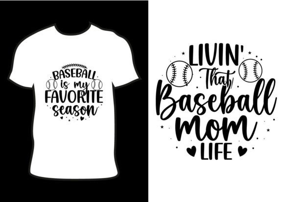 Livin That Baseball Mom Life T-shirts