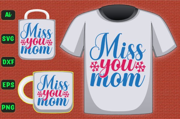 Miss You Mom 559: A Thoughtful Embroidery Design for Real-Life Gifting