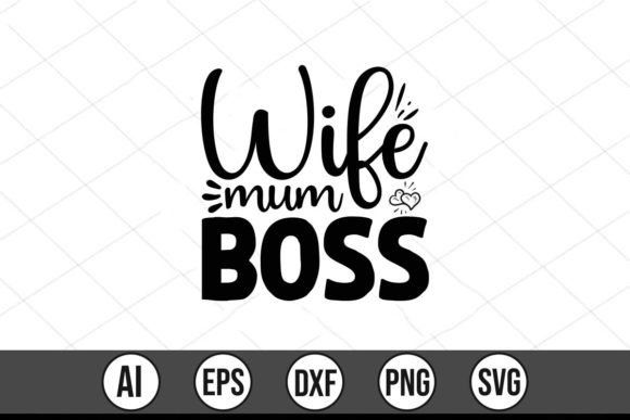 Mom and Mini SVG Design