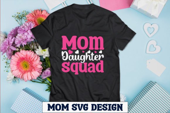 Mother’s Day SVG Designs Mom Daughter Sq